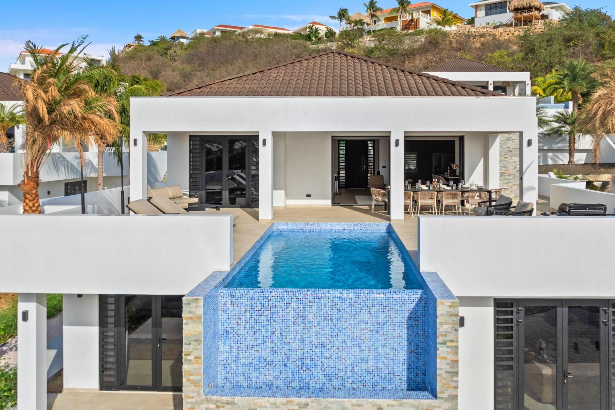 Villa Blue Bay Curacao Dorp Dorp Sint Michiel Exterior foto